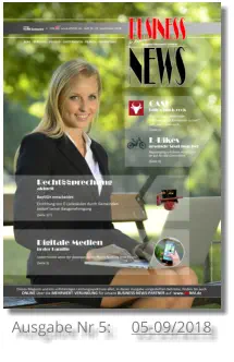Ausgabe Nr 5:	05-09/2018