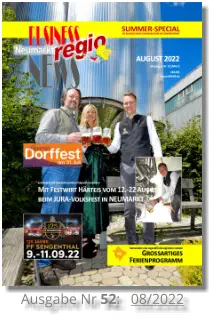 Ausgabe Nr 52:	08/2022